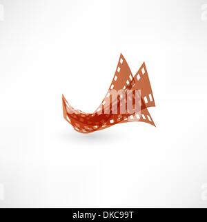 Film icon. Stock Vector
