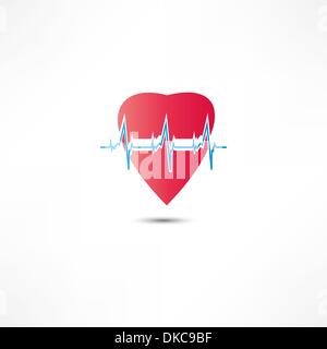 Cardiogram Icon Stock Vector