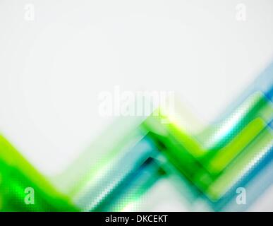 Abstract background: glossy blurred zigzag lines Stock Vector