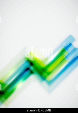 Abstract background: glossy blurred zigzag lines Stock Vector