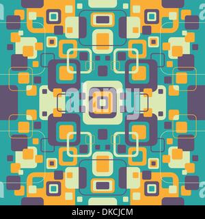 Abstract composition with colorful shapes Stock Vector