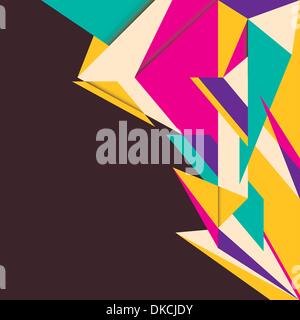 Artistic illustrated abstraction Stock Vector