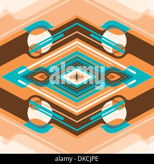 Designed colorful abstraction Stock Vector