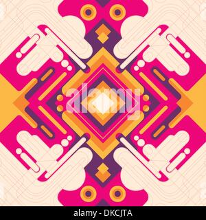Modern abstraction in color Stock Vector