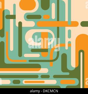 Retro abstraction Stock Vector