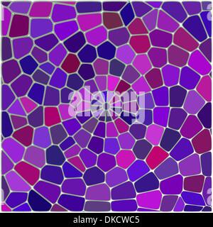 Vector seamless cracked multi colored pattern in red and pink Stock Vector