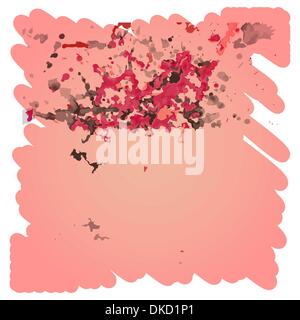 watercolor splashes blots and blobs background paper wallpaper Stock Vector