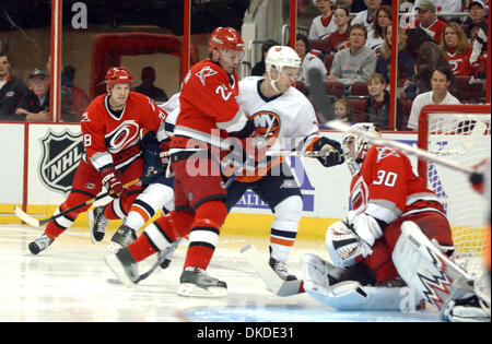 Dec 22, 2006; Raleigh, NC, USA; NHL Ice Hockey: The Carolina Hurricanes beat the New York Islanders 5-1 as they played the RBC Center located in Raleigh. Mandatory Credit: Photo by Jason Moore/ZUMA Press. (©) Copyright 2006 by Jason Moore Stock Photo