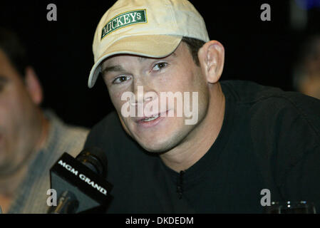 Dec 29, 2006; Las Vegas, NV, USA; The MGM Grand Hotel & Casino in Las Vegas, Nevada. The UFC ( Ultimate Fighting) held their press conference for the UFC 66 live @ the MGM Grand Garden Arena Saturday Dec 30, which will be shown on Pay Per View. Fighter FORREST GRIFFIN poses for the media. Mandatory Credit: Photo by Mary Ann Owen/ZUMA Press. (©) Copyright 2006 by Mary Ann Owen Stock Photo