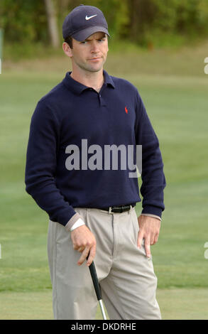 Apr 09, 2007 - Myrtle Beach, SC, USA - Actor LUCAS BLACK plays a round of golf at the annual Hootie and the Blowfish Monday After the Masters Celebrity Pro-Am Golf Tournament that took place at The Dye Club at Barefoot Resort located in Myrtle Beach. (Credit Image: © Jason Moore/ZUMA Press) Stock Photo