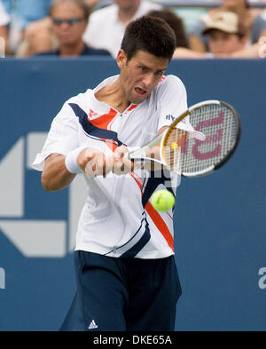 New York N.Y. Novak Djokovic (SRB) during the Men's Singles Finals of ...