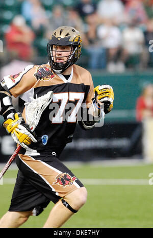 Mll Rochester Rattlers July 27, 2007: MLL - Rochester Rattler attacker John Grant (#24) in ...