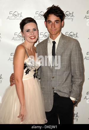 Molly Reynolds and Joey Jenning Theatre West 50th Anniversary Gala at Taglyan Cultural Complex Los Angeles California - Stock Photo