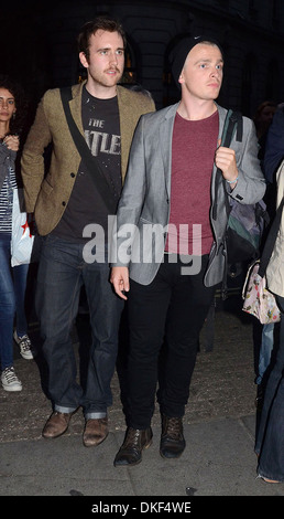 Matthew Lewis  at Mamma Mia! Gala Performance in support of BBC Children In Need London England - 12.09.12 Stock Photo