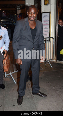 Ben Ofoedu at Mamma Mia! Gala Performance in support of BBC Children In Need London England - 12.09.12 Stock Photo