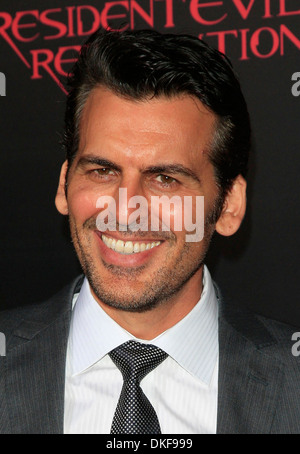 Oded Fehr 'Resident Evil: Retribution' - Los Angeles Premiere - Arrivals Los Angeles California - 12.09.12 Stock Photo