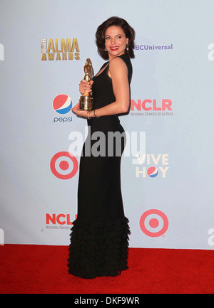 Lana Parrilla 2012 NCLR ALMA Awards held at Pasadena Civic Auditorium - Press Room Pasadena California - 16.09.12 Stock Photo