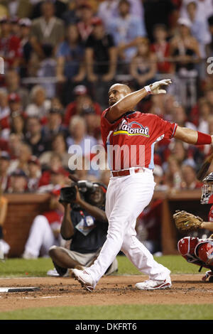 Milwaukee Brewers Prince Fielder walks off the field with wife Chanel after  winning the Home Run Derby contest at Busch Stadium in St. Louis on July  13, 2009. Prince Fielder is the