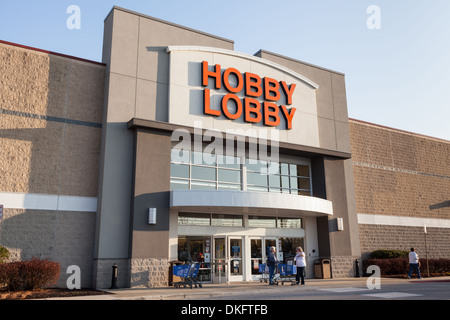 Hobby Lobby box store, Columbia, Maryland, Howard County Stock Photo