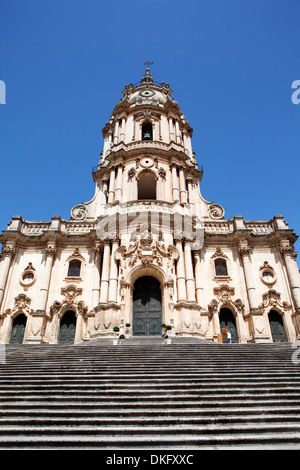 The Duomo of San Giorgio, Modica, Sicily, Italy, Europe Stock Photo