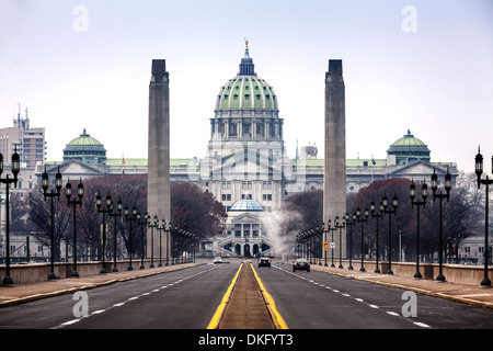 State Capitol Building, Harrisburg, Pennsylvania Stock Photo