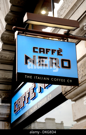 London, England, UK. Caffe Nero in Piccadilly Stock Photo