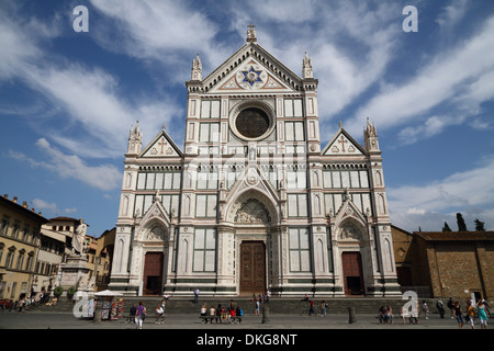 Santa Croce, Florence, Italy, Europe Stock Photo