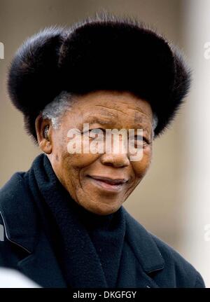 FILE PICS: - FILE - NELSON MANDELA (July 18, 1918 - ) is a South African anti-apartheid revolutionary and politician who served as President of South Africa from 1994 to 1999. He was the first black South African to hold the office, and the first elected in a fully representative, multiracial election. PICTURED:Feb. 3, 2005 - London, Great Britain - Mandela at 'Make Poverty History' Rally. (Credit Image: © Globe Photos/ZUMAPRESS. Stock Photo