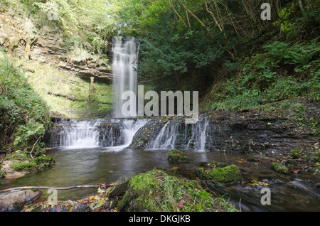 Glencar waterfall, Ireland Stock Photo