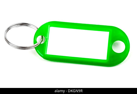 Key Fob over a white background. Stock Photo