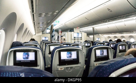 interior, Boeing 787 Dreamliner Stock Photo - Alamy