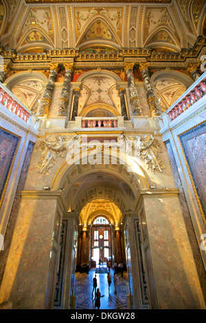 Entrance to Museum of Art History, Vienna, Austria, Europe Stock Photo