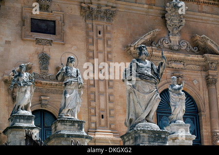 The church of San Giorgio, Modica, Sicily, Italy, Europe Stock Photo
