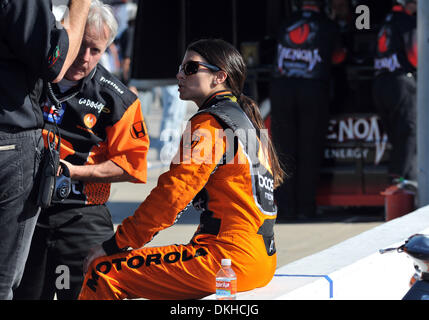 Andretti Green Racing driver Danica Patrick after the qualifying round at the Bombardier Learjet 550k at the Texas Motor Speedway in Fort Worth, Texas. (Credit Image: © Albert Pena/Southcreek Global/ZUMApress.com) Stock Photo