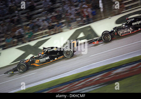 Andretti Green Racing driver Danica Patrick on the track at the Bombardier Learjet 550k at the Texas Motor Speedway in Fort Worth, Texas. (Credit Image: © Albert Pena/Southcreek Global/ZUMApress.com) Stock Photo