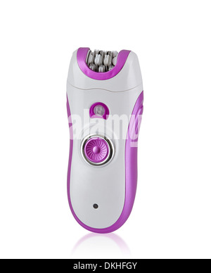 Electric hair trimmer isolated on white background Stock Photo