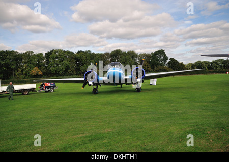 Avro Nineteen Anson vintage passenger transport plane from the Shuttleworth collection.Biggleswade UK Stock Photo
