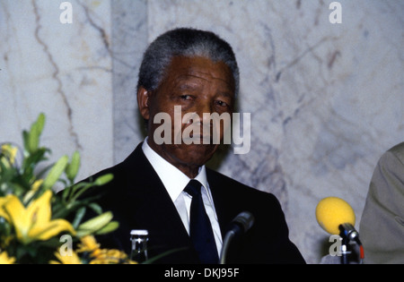 Nelson Mandela, Nobel Peace Prize, sketch in notebook ...