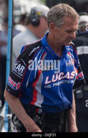 May 15, 2009 - Bristol, Tennessee, U.S - 15 May 2009: NHRA Pro Stock legend walks around the staging area. Thunder Valley Nationals were held at Bristol Dragway in Bristol, Tennessee. (Credit Image: © Alan Ashley/Southcreek Global/ZUMApress.com) Stock Photo