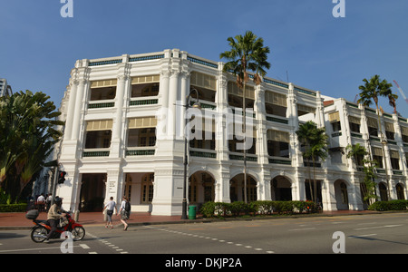 Hotel Raffles, Beach Road, Singapur Stock Photo