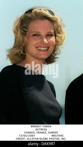 May 13, 2001 - CANNES, FRANCE, EUROPE - BRIDGET FONDA.ACTRESS.CANNES, FRANCE, EUROPE.13/05/2001.BH57D4C.CREDIT:(Credit Image: © Globe Photos/ZUMAPRESS.com) Stock Photo