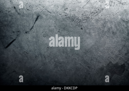 Grey grunge textured wall background Stock Photo