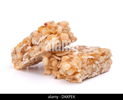 Healthy munchies isolated on white background Stock Photo