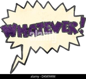 Retro cartoon with texture. Isolated on White. Stock Vector