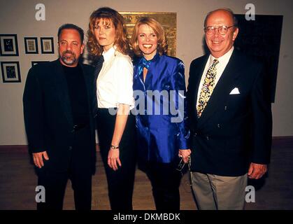 June 7, 1997 - ARLENE BUJESE GALLER EXHIBIT.06/07/1997. GORDON M GRANT /  /    1997.BILL JOEL , CAROLYN BEEGAN, BETSY MCCAUGHEY ROSS AND WILBUR ROSS(Credit Image: © Globe Photos/ZUMAPRESS.com) Stock Photo