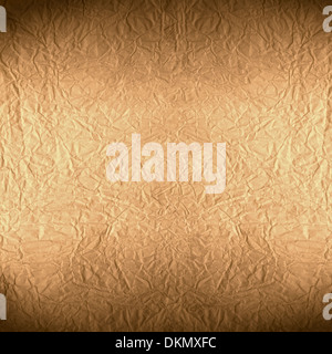 brown paper background or old wrinkled carton texture Stock Photo