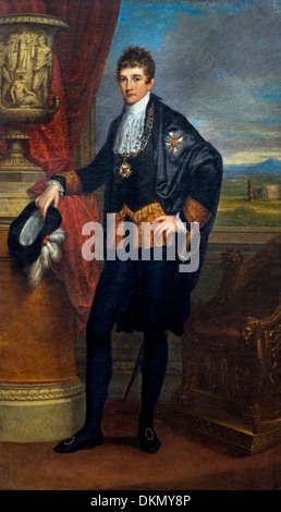Ludwig I of Bavaria as Crown Prince 1807 Angelica Kauffmann 1741/1807 German Germany Stock Photo