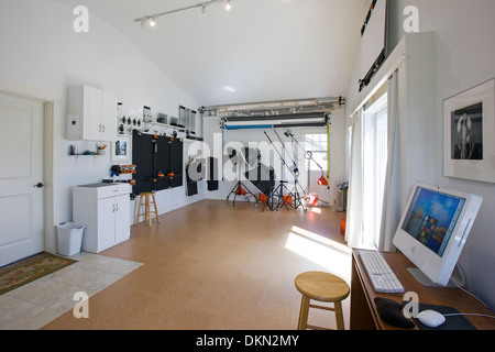 Wide angle panorama view of photographic studio of H. Mark Weidman Wide angle panorama view of photographic studio of H. Mark Weidman