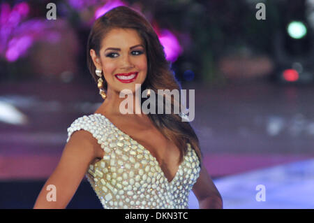 Manila, Philippines. 7th Dec, 2013. Miss Earth 2013 winner Alyz Henrich of Venezuela during the pageant's grand coronation night held in Alabang, Muntinlupa City, south of Manila on Saturday, 07 December 2013.Photo: George Calvelo/NurPhoto Credit:  George Calvelo/NurPhoto/ZUMAPRESS.com/Alamy Live News Stock Photo