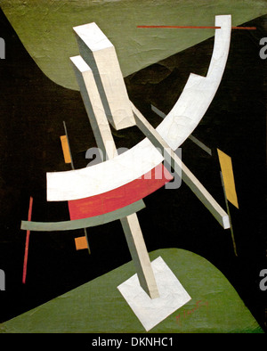 Suprematist Composition Proun 1921 El Lissitzky 1890-1941 Russia Russian Stock Photo